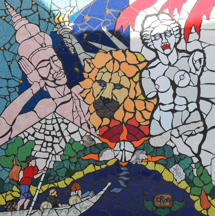 Mosaico di Orodè Deoro