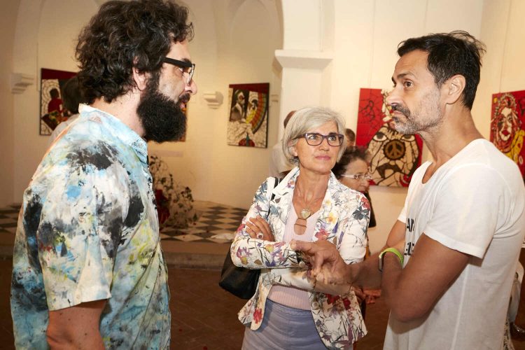 3 Con Fabio Novembre e l'assessore alla cultura di Chartres